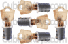Five Hon R Matching Lock Cores