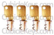 Four Haworth ML Lock Cores