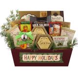 Holiday Greetings Gift Basket 