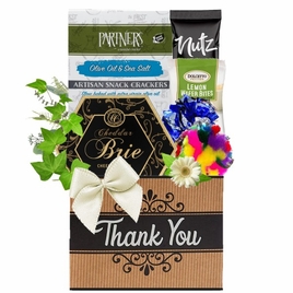 Many Thanks Cat & Owner Gift Basket