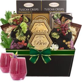 Vineyard Gourmet Wine Themed Christmas Gift