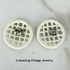 BASKETWEAVE Earrings - Beige