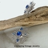 BLUE SNOWFLAKE Earrings