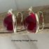 BURGUNDY Earrings