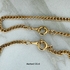CEL Goldtone Necklace and Bracelet Set