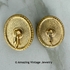 CHAIN O' FASHION Earrings - Goldtone