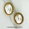 CHAIN O' FASHION Earrings - Goldtone