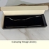 COBRA Chain Necklace - Silver 18" in Box