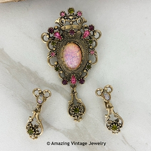 CONTESSA Pin and Earrings Set