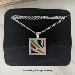 DANISH ABSTRACT Necklace