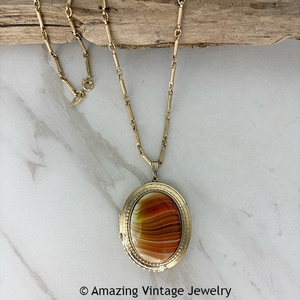 DESERT SANDS LOCKET Hostess Necklace