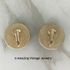 FASHION FROST Earrings - Brown