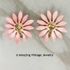 FASHION PETALS Earrings - Pink