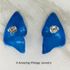 FLINGS Pierced Earrings - Blue