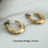 FREE STYLE Earrings - Goldtone FREE STYLE Earrings - Goldtone