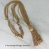 GOLDEN TASSEL Necklace/Bracelet Set