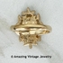 Goldtone Ring with Topaz Stones - Canada Goldtone Ring with Topaz Stones - Canada