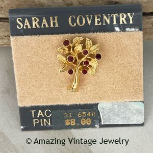 Goldtone Tree Tac Pin - SC by Lifestyle Brands