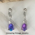HELIOTROPE Earrings in Original Box