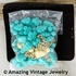 HOLIDAY GARDEN Necklace - Aqua/Eggshell