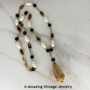 Huge Filigree Dangle Beaded Necklace - Canada