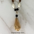 Huge Filigree Dangle Beaded Necklace - Canada