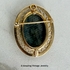 JADE OVAL Pin