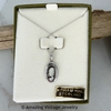 MOTHER OF PEARL CAMEO Necklace in Original Box