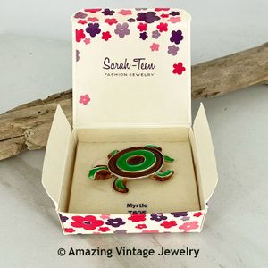 MYRTLE Turtle Pin - Sarah Teen