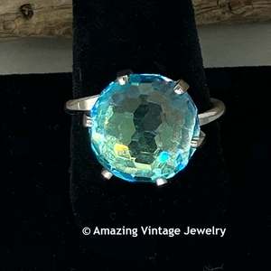 NEW BERMUDA BLUE Ring