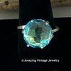 NEW BERMUDA BLUE Ring