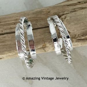 PACESETTER Pierced Earrings - Silver