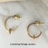 PIERCED HEART Pierced Earrings