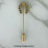Rhinestone Horseshoe Stickpin