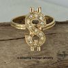 Sarah Coventry Dollar Sign Ring