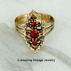 SPARKLING BURGUNDY Ring
