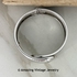 TAILORED CUFF Bracelet - Silvertone