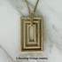 TEXTURE LINKS Necklace