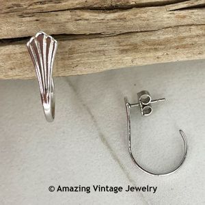 VENETIAN Pierced Earrings - Silvertone