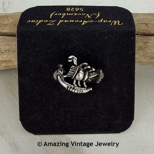 WRAP AROUND ZODIAC Ring - Scorpio