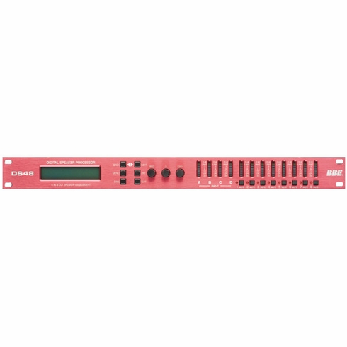 BBE DS48 Loudspeaker Management System features 4 Inputs and 8 Outputs
