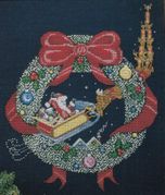 Forget-Me-Nots  Santa's Flight by Angela Pullen