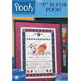 P Is For Pooh Cross Stitch Kit Von LEISURE ARTS – Kreuzstich-Set Mit Winnie Pooh Motiv