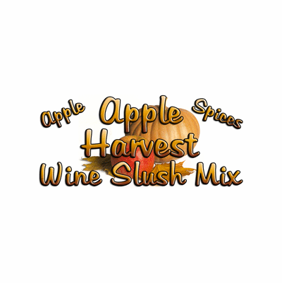 Apple Harvest Wine Slush Mix, 10 Pound Bulk Bag