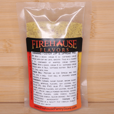 Banana's Foster Dip & Spread Mix, Single Recipe Package