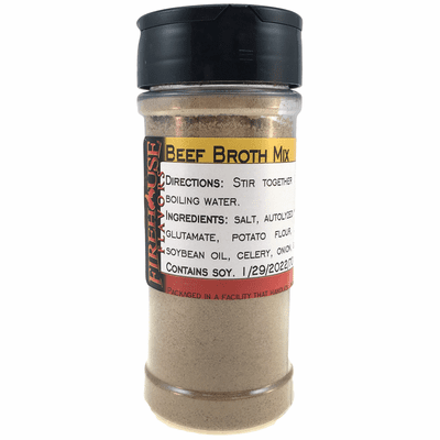 Beef Broth Mix in a Large Spice Jar (4.76 oz.)