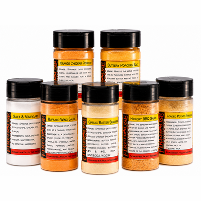 Best-Selling Popcorn Seasoning Sampler (7 Varieties)