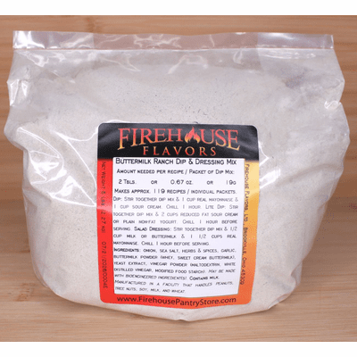 Buttermilk Ranch Dip & Dressing Mix, No MSG Added, 5 Pound Bulk Bag