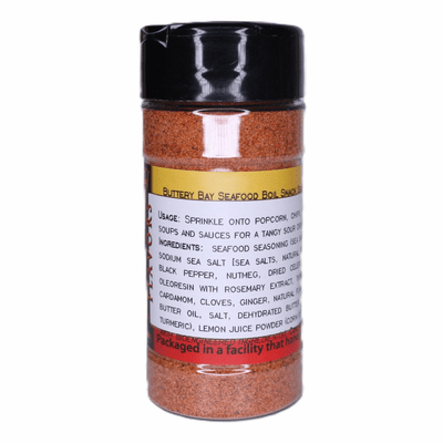 Buttery Bay Seafood Boil Snack Seasoning in a Spice Jar (2.82 oz.)