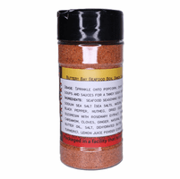 Buttery Bay Seafood Boil Snack Seasoning in a Spice Jar (2.82 oz.)